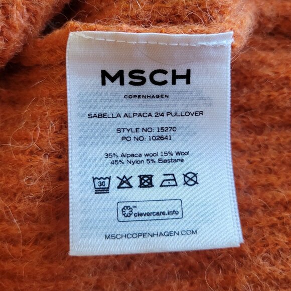 MSCH Alpaca Wool Blend Pullover M/L - Picture 8 of 12